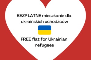 FREE flat for Ukrainian refugees